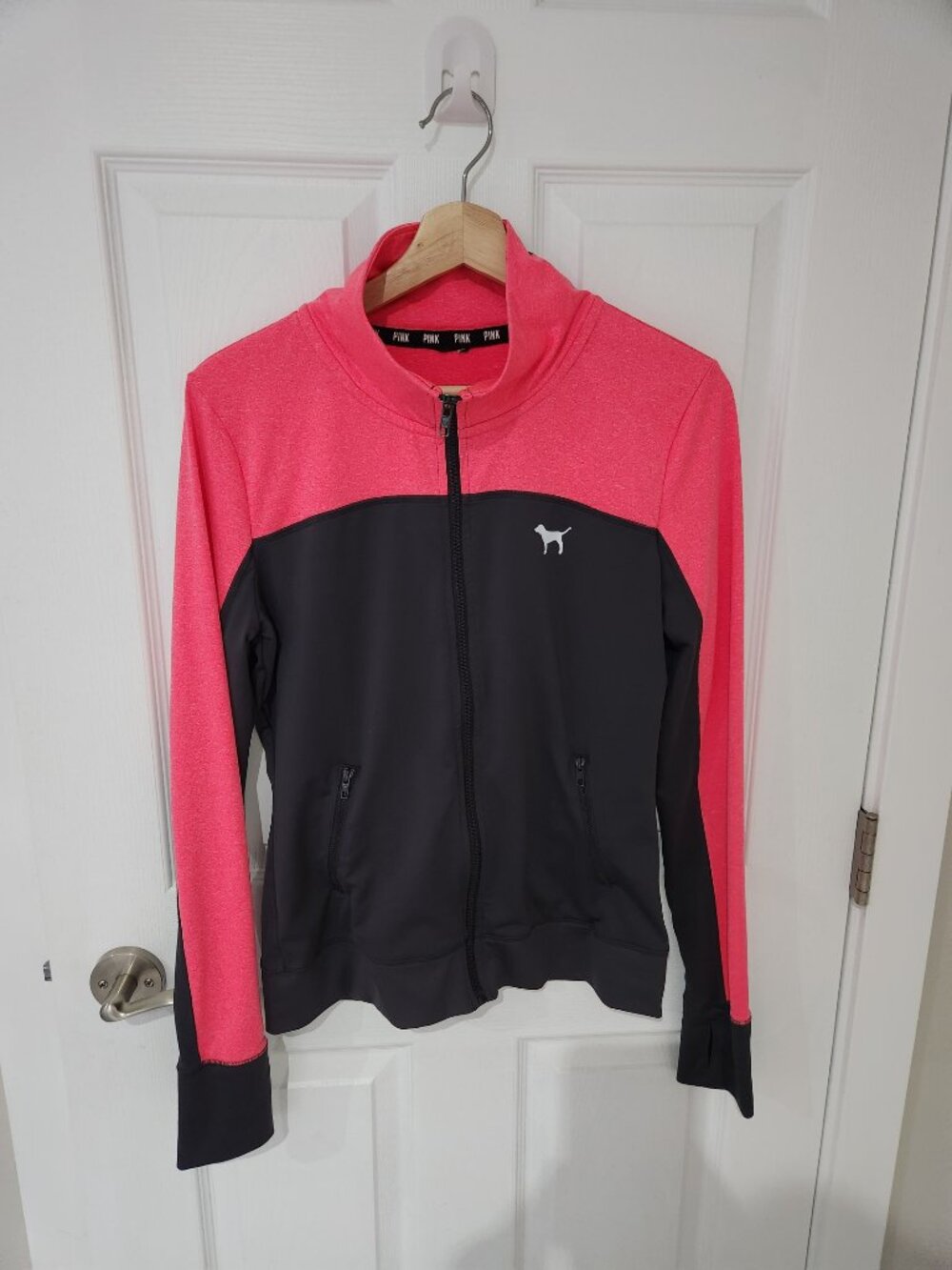 Pink's Full Zip Sweater - Medium